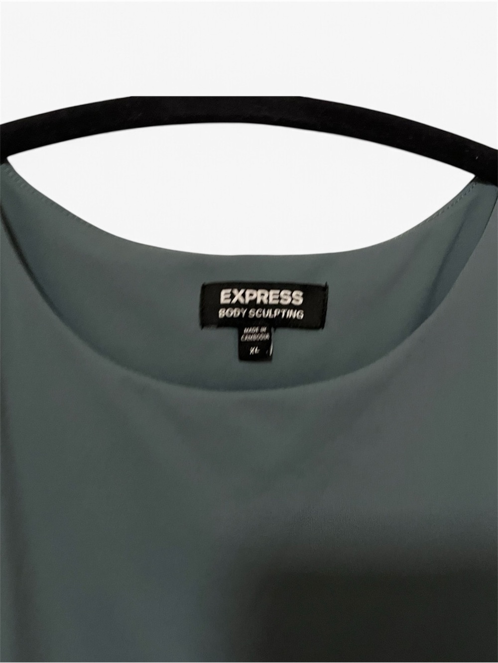 Express Body Sculpting Camisole in Slate Green